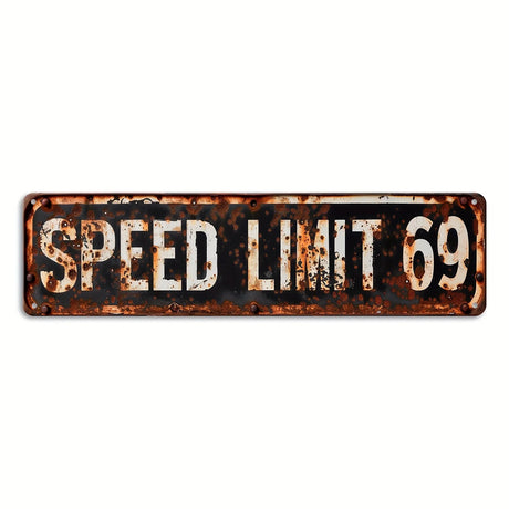 Metal Aluminum Sign BATHROOM EXIT 420 GARAGE Vintage Metal Sign for Kitchen Home Man Cave Garden Henhouse Bar Cafe Wall Decor