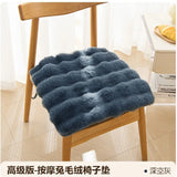 Winter Thickened Plush Student Cushion Seat Cushion Rabbit Velvet Warm Seat Cushion Fart Cushion Office Sedentary Artifact