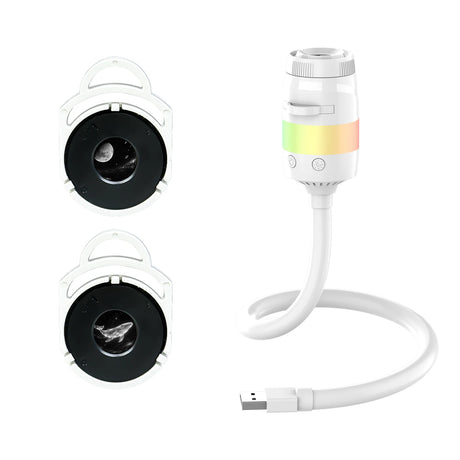 Ausyle Galaxy Star Projector USB Jellyfish Starry Sky Universe LED Night Light Lamp Home Bedroom Room Decoration Atmosphere Ligh