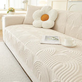 New Cream Corduroy Sofa Cushion  Four Seasons Hot Selling Seat Cushion Non-slip Leather Sofa Cover Cloth Towel for Living Room