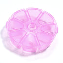 1 Pc Plastic Jewelry Box 5-28 Compartment Slot Organizer Storage Beads Container Adjustable Jewelry Storage Box Rectangle Case