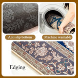 Retro Carpet for Living Room Persian Boho Decor for Room Balcony Rug Large Luxury Bed Room Decoration Home Mats Bedside