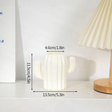 Nordic Vases Pure White Plastic Vases Imitation Ceramic Flower Vases Desktop Flowerpot Wedding Decor Home Ornament