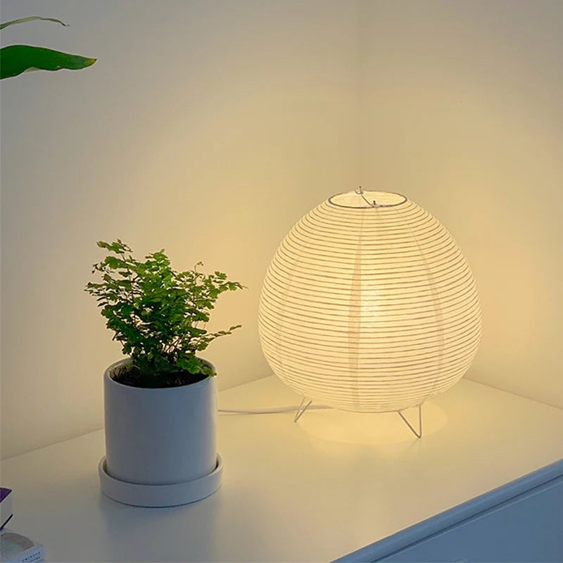 Nordic LED Table Lamp Interior Lighting Wabi Sabi Style Table Light Bedside Bedroom Living Study Home Decoration Desk Lamps