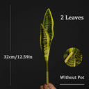 32/37cm Artificial Succulent Plants Fake Sansevieria Indoor Tiger Fur Tropical Faux Snake Plant Office Hotel Balcony Home Decor