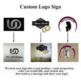 Custom Laser Cut Logo Sign 3D Mirror Wall Letters Large Business Sign Acrylic Lobby Sign Personalized Wall Sign for Salon Studio