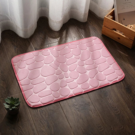 Super Absorbent Bath Mat Non Slip Rugs Bathroom Carpets Soft Floor Mat Bedroom Toilet Floor Shower Rug Home Decor