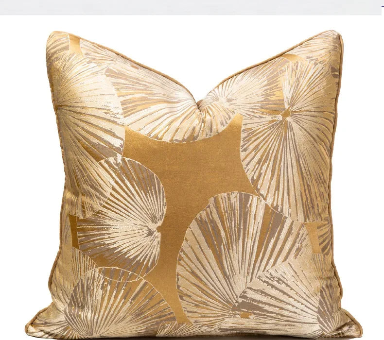 40 Style High Grade Cushion Cover 30x50/45x45/50x50CM Light Luxury Jacquard Pillowcase Champagne Blue Home Hotel Bed Sofa Decor