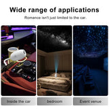 Galaxy Projector USB Night Light Car Mood Lights LED Starry Star Lamp Party Cool Stuff For Room Bedroom Home Gaming Decor