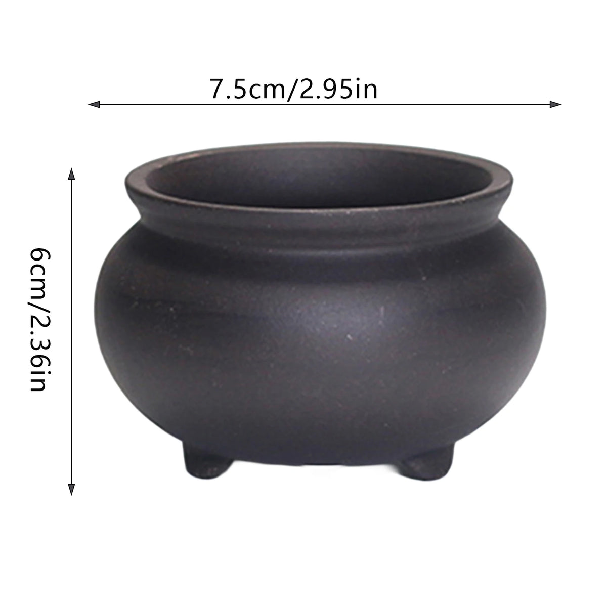 Chinese Style Bonsai Pots Breathable Stoneware Bonsai Pots With Holes Chinese Style Bonsai Flowerpot Ceramic Crafts for Garden