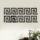 3D 5/10CM Square Self Adhesive Waist Line Mirror Sticker Wall Stickers for Living Room Ceiling Edge Strip Corner Line Wall Decor