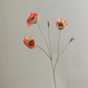 Poppy Artificial Flowers 65cm Long Stem Fake Flowers For Home Decor Garden Wedding Party Decoration DIY Flower Arrangement New
