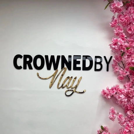 Custom Large Business Logo Sign Personalized Wall Mounted 3D Laser Cut Color Acrylic Wall Sign BeautySalon/Clinic Trademark Sign