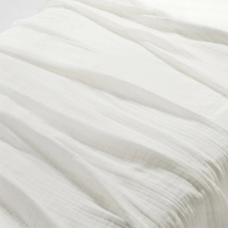 Thin Japan Cotton Yarn Blankets Summer Towel Quilt for Double Queen King Bedspread for Bed Sofa Cover Bedroom Coverlet White