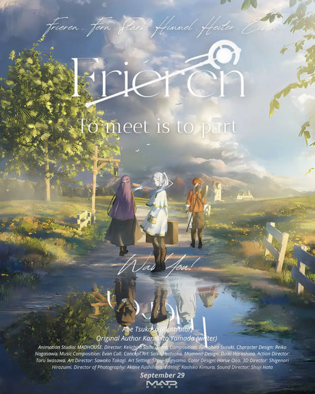 Frieren: Beyond Journey's End Poster Prints For Bedroom Living Room Sôsô no Furîren Anime Canvas Painting Wall Art Home Decor