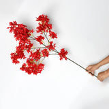Artificial Lilac Flower 100cm Long Stem Silk Lilac Flower Cherry Blossom for Home Office Hotel Wedding Party Decor