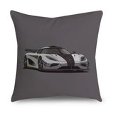 New Sports Car Cushion Cover Full Body Cartoon Pattern Pillow Case for Home Sofa Car Decor Pillowcase 45cm*45cm