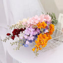 Yannew 3pcs 85cm Delphinium Artificial Flowers Long Stem Silk Hyacinth Wedding Flower Arrangements Decoration Home Room Decor