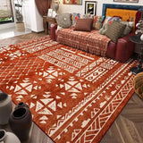 Carpet for Living Room Retro Bohemian Floral Abstract Large Area Rug Home Decoration Pastoral Ethnic Style Bedroom Mat ковер