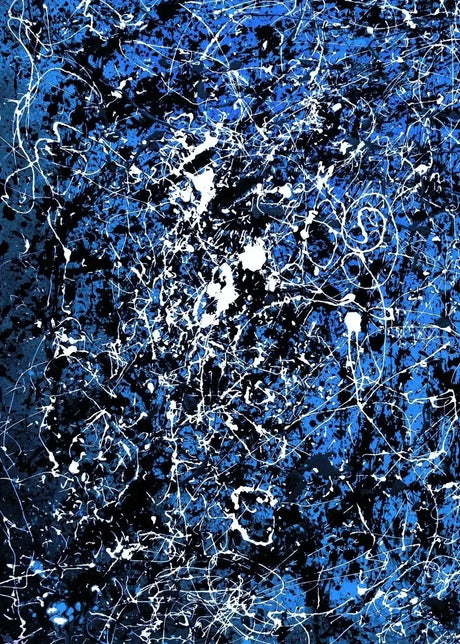 Jackson Pollock Abstract Oil Paintings on Canvas  Famous Art Prints for Living Room Wall Decor Modern Art Posters