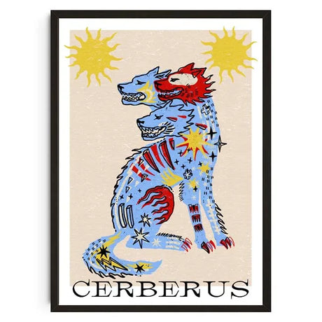 Vintage Abstract Animals Print Posters Mid Century Wall Art Canvas Painting Pictures for Living Room Bedroom Home Decor No Frame