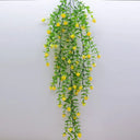 Artificial Plant Eucalyptus Camellia Plastic Wedding Festival Arch Wall Home Room Outdoor Garden Hanging UV Protection DIY Gifts