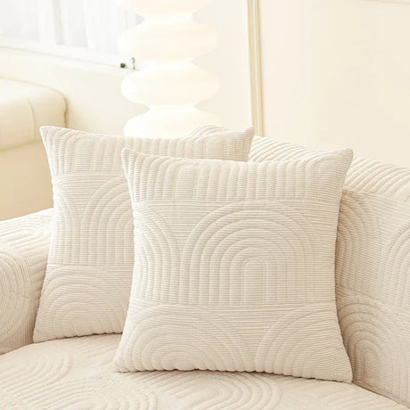 New Cream Corduroy Sofa Cushion  Four Seasons Hot Selling Seat Cushion Non-slip Leather Sofa Cover Cloth Towel for Living Room