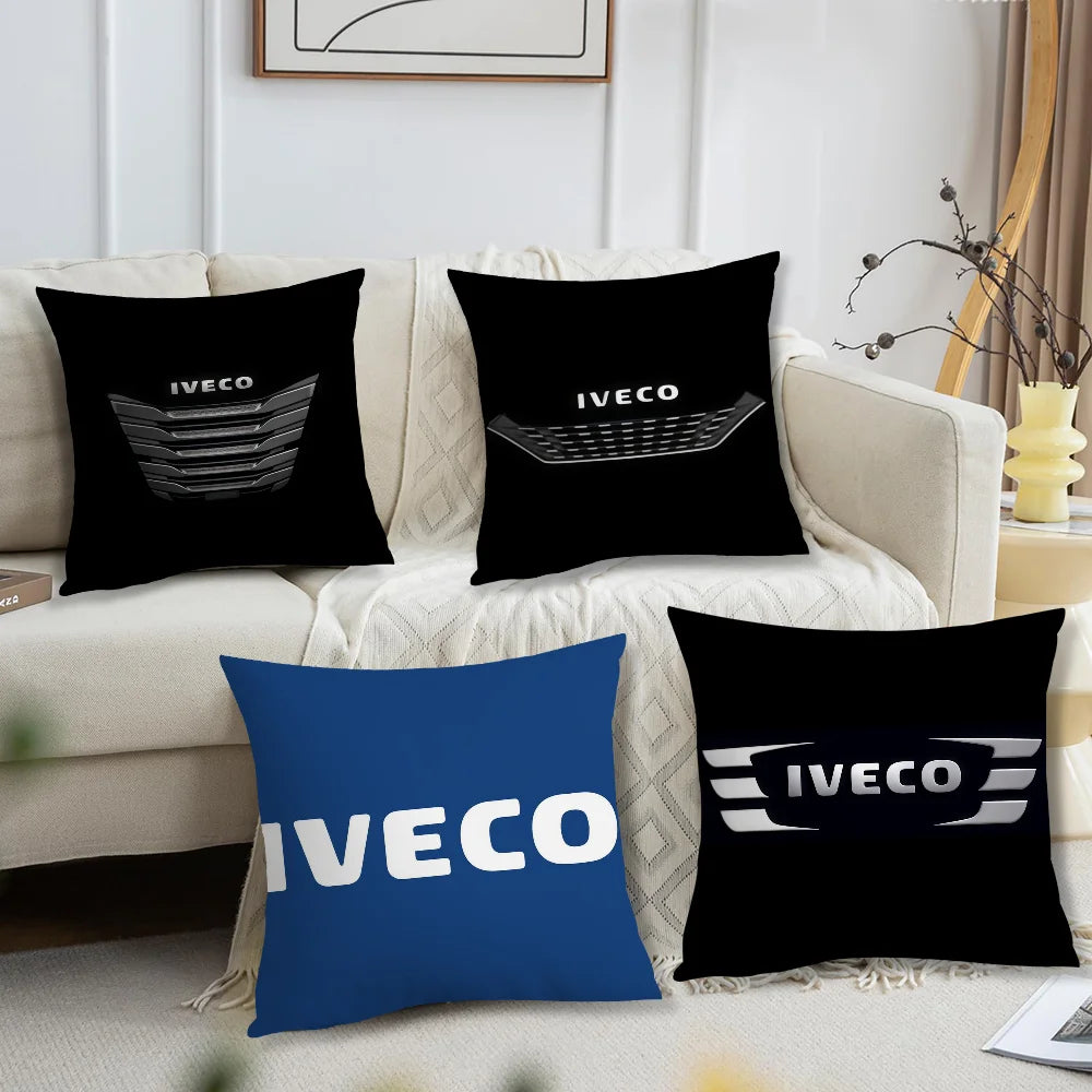 cushion cover Comfortable soft Car Pillow Case for Sofa Living I-IVECO Room Home office Decor Protective Covers