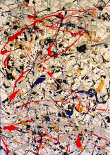 Jackson Pollock Abstract Oil Paintings on Canvas  Famous Art Prints for Living Room Wall Decor Modern Art Posters