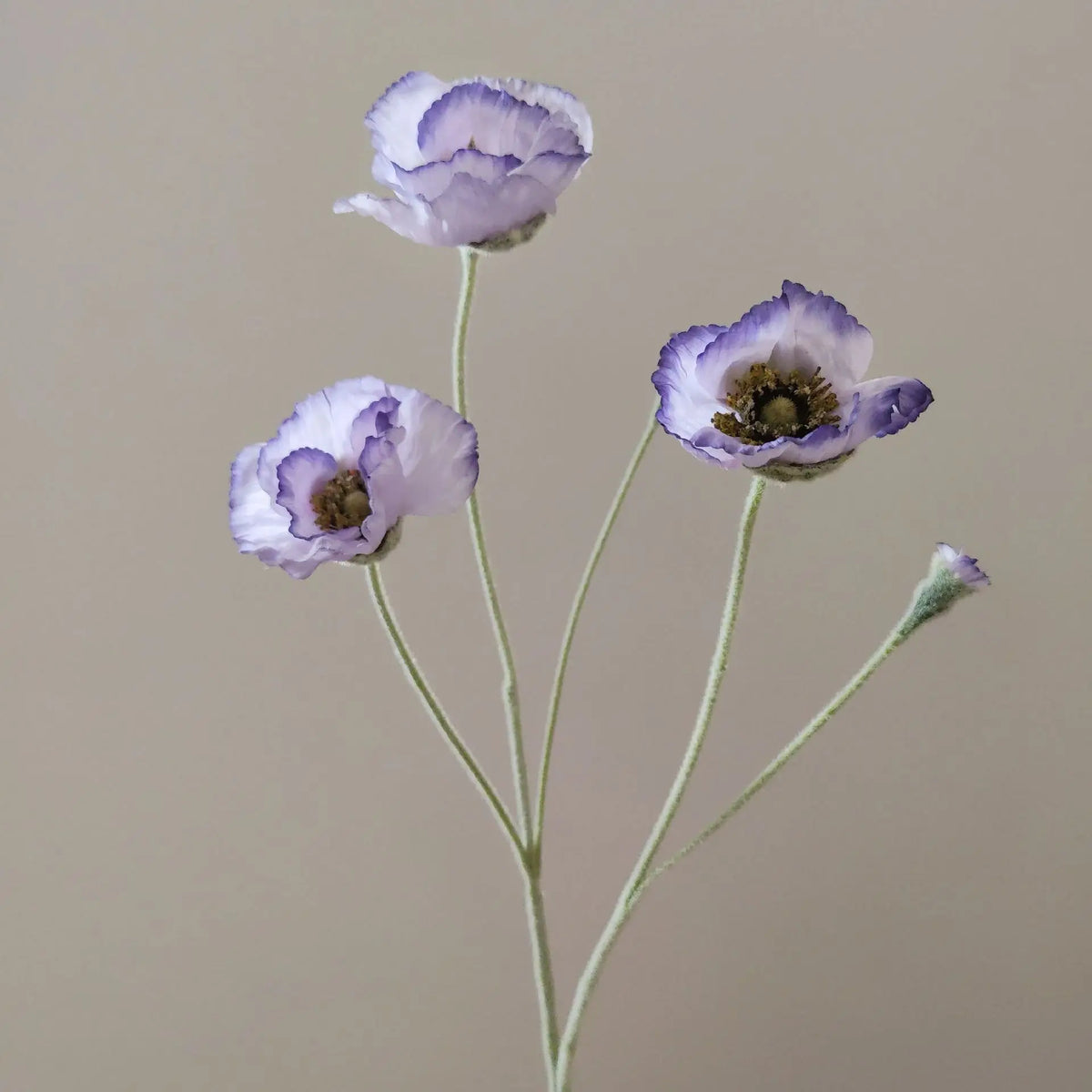 Poppy Artificial Flowers 65cm Long Stem Fake Flowers For Home Decor Garden Wedding Party Decoration DIY Flower Arrangement New