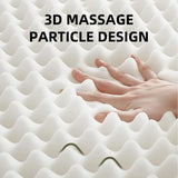 Comfortable Breathable Seat Cushion, U-Shaped Design Wave Sponge Massage Cushion Can Relieve Buttock Pressure/Coccyx Pain