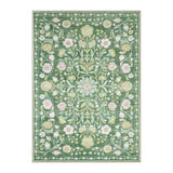 Living Room Carpet Non-slip Soft Machine Washable Floor Mat Bohemian Pink Floral Rug Bedroom Home Decoration Mats Washable Rugs