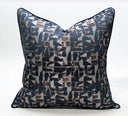 40 Style High Grade Cushion Cover 30x50/45x45/50x50CM Light Luxury Jacquard Pillowcase Champagne Blue Home Hotel Bed Sofa Decor