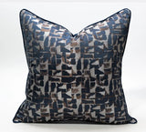 40 Style High Grade Cushion Cover 30x50/45x45/50x50CM Light Luxury Jacquard Pillowcase Champagne Blue Home Hotel Bed Sofa Decor