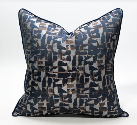 40 Style High Grade Cushion Cover 30x50/45x45/50x50CM Light Luxury Jacquard Pillowcase Champagne Blue Home Hotel Bed Sofa Decor