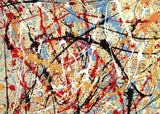 Jackson Pollock Abstract Oil Paintings on Canvas  Famous Art Prints for Living Room Wall Decor Modern Art Posters