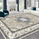 Ethnic Style Mats Retro Persian Style Living Room Sofa Floor Mat Homestay Carpet Fully Covered Bohemian Entrance Doormat Beauty