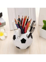 6 Creative Football-Shaped Pen Holders, Multifunctional Plastic Pen Holders for Students and Office Use, Football Pen Holders, Student Pen Holders, Plastic Storage Pen Holders, Room Decoration, Storage, Office Decoration, Bac