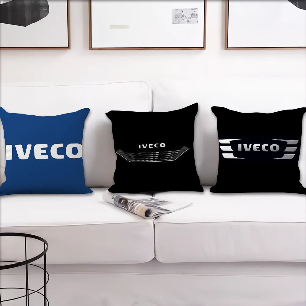 cushion cover Comfortable soft Car Pillow Case for Sofa Living I-IVECO Room Home office Decor Protective Covers