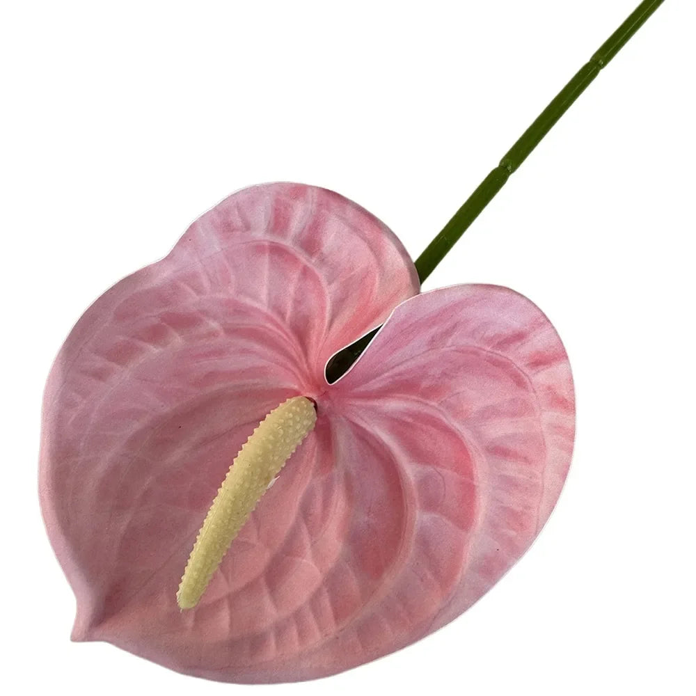 1PC DIY Decoration Artificial Flower New Landscape Long Stem PU Green Plant Artificial Flower Pole Lotus Pod Artificial Lotus