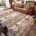 Carpet for Living Room Retro Bohemian Floral Abstract Large Area Rug Home Decoration Pastoral Ethnic Style Bedroom Mat ковер