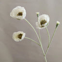 Poppy Artificial Flowers 65cm Long Stem Fake Flowers For Home Decor Garden Wedding Party Decoration DIY Flower Arrangement New