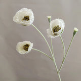 Poppy Artificial Flowers 65cm Long Stem Fake Flowers For Home Decor Garden Wedding Party Decoration DIY Flower Arrangement New