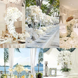 69cm Phalaenopsis Artificial Flower Branches Real Touch Faux Orchid Stems for Floral Arrangement Wedding Party Home Decoration