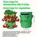 Hanging Grow Bags for Strawberries Tomatoes Hanging Planting Grow Bag Vertical Garden  Strawberry Planter Pot Aeroponic Tower