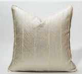 40 Style High Grade Cushion Cover 30x50/45x45/50x50CM Light Luxury Jacquard Pillowcase Champagne Blue Home Hotel Bed Sofa Decor