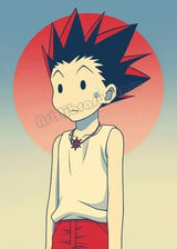 Hunter X Hunter Japanese Classic Anime Poster Killua Zoldyck Wall Art Pictures Canvas Painting Home Kids Room Decor Gift