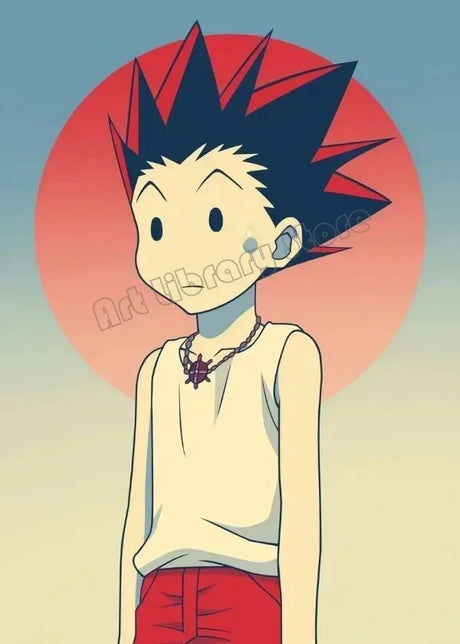 Hunter X Hunter Japanese Classic Anime Poster Killua Zoldyck Wall Art Pictures Canvas Painting Home Kids Room Decor Gift