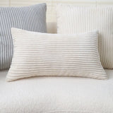 Ultra Soft Teddy Velvet Spliced Corduroy Cushion Cover Living Room Sofa Pillow Cover 30*50 Pillowcase Home Decor Funda Cojin