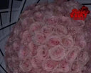 10/30/50pcs 7/6cm Glitter artificial flower rose Mother's/Valentine's Day girl friend wife DIY bouquet gift for wedding Birthday